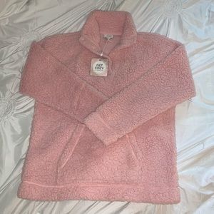 Pink Sherpa Jacket